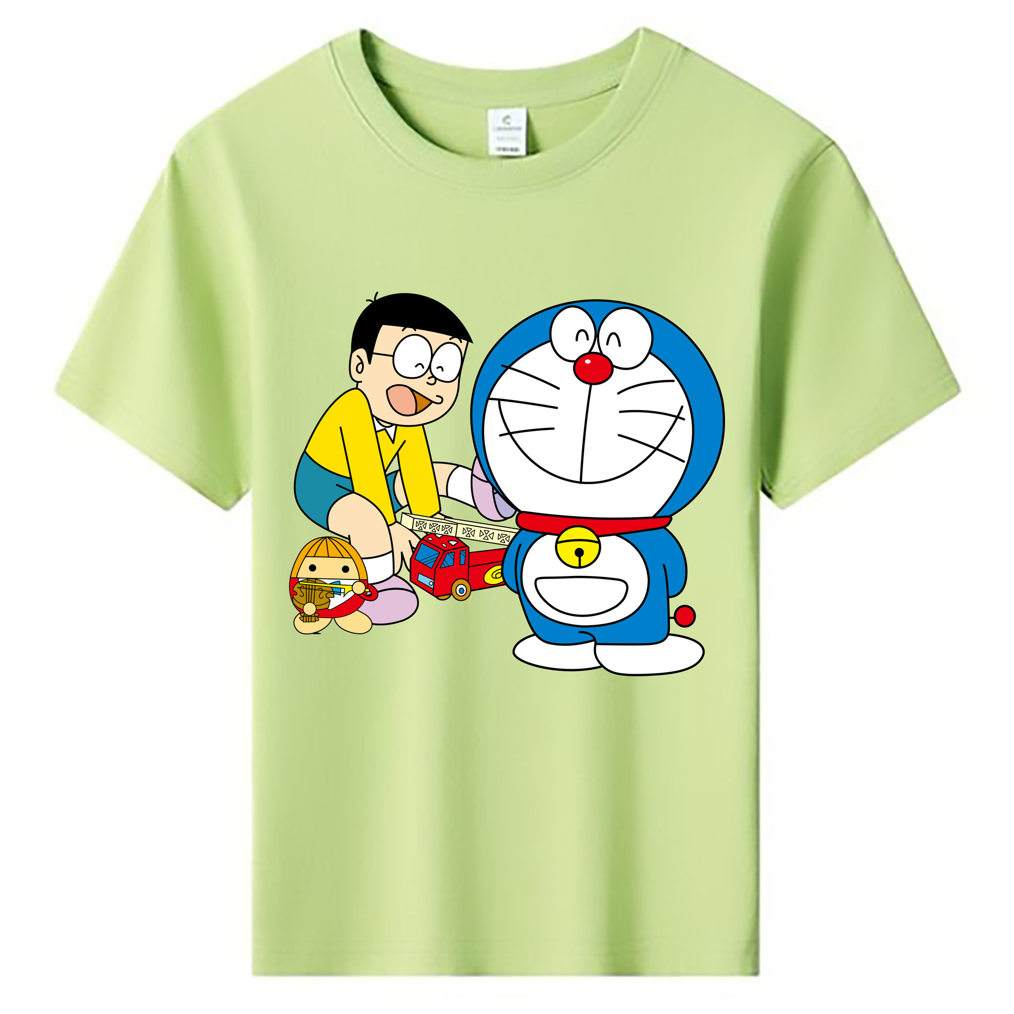 （画像用） ドラえもん Doraemon 綿100％キッズTシャツ（フロントプリント）